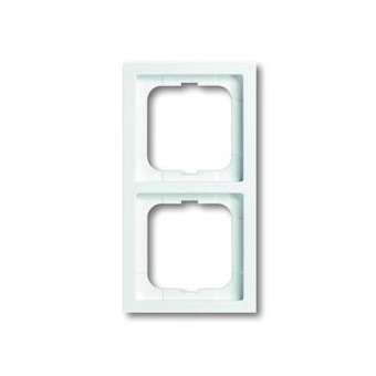 Cadre 2 Poussoirs Future Linear Blanc Studio|ABB-ABB583212