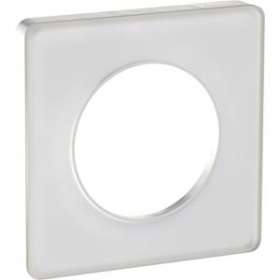 Odace Touch, plaque Translucide Blanc 1 poste|Schneider Electric-SCHS520802R