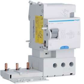 Bloc différentiel 3P 63A 300mA type haute immunité|Hager-HAGBF363