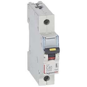 Disj. DX³ 1000kA 16kA arrivée haute/départ bas à vis 40A -courbe C -1 module|Legrand-LEG409137