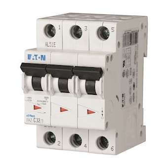 Disj FAZ 3P 40A 15kA (IEC/EN 60947-2) cbe B|Eaton industries-EONFAZ-B40-3