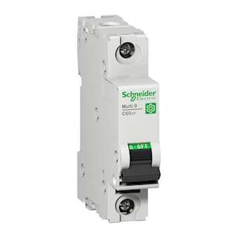 Multi9 C60 - disjoncteur - 1P - courbe D - 6A - 10kA - 277V - UL1077|Schneider Electric-SCHM9F23106