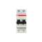 S200 Disjoncteur modulaire- 2P - 4A courbe D - 6000A/10kA (2 modules)-peignable|ABB-ABB352257