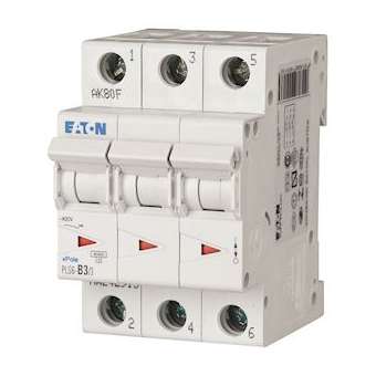 Disj. PLS 3X3A 6kA (EN 60898) cbe B|Eaton industries-EONPLS6-B3-3-MW
