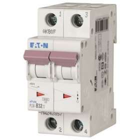 Disj. PLS 2X32A 6kA (EN 60898) cbe D|Eaton industries-EONPLS6-D32-2-MW