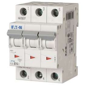 Disj. PLS 3X16A 6kA (EN 60898) cbe B|Eaton industries-EONPLS6-B16-3-MW