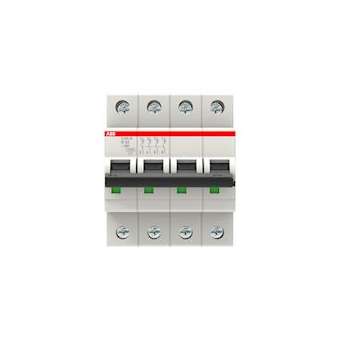Disjoncteur S204M 4P 32A Courbe B Raccordement à vis - 15KA (4Modules)|ABB-ABB354416