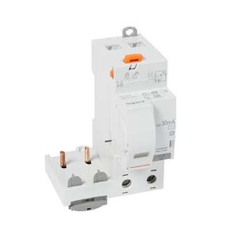 Bloc diff adaptable vis DX³ pour disj 1 mod/pôle -2P 230 à 400V~ 63A typeAC 30mA|Legrand-LEG410402