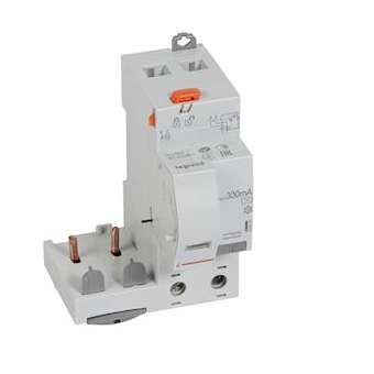 Bloc diff adaptable vis DX³ pour disj 1 mod/pôle -2P 230-400V~ 63A typeAC 300mA|Legrand-LEG410414