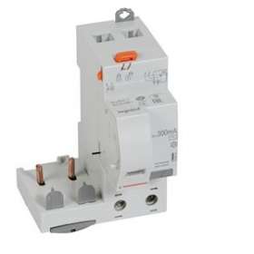 Bloc diff adaptable vis DX³ pour disj 1 mod/pôle -2P 230-400V~ 63A typeAC 300mA|Legrand-LEG410414