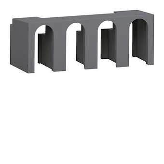 Capot cache-bornes pour base déconnectable P160 4P|Hager-HAGHYS322H