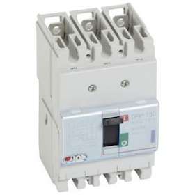 Disjoncteur magnétothermique DPX³160 pouvoir de coupure 50kA 400V~ - 3P - 25A|Legrand-LEG420121