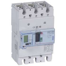 Disjoncteur électronique avec unité de mesure DPX³250 Icu 50kA 400V~ - 3P - 100A|Legrand-LEG420465