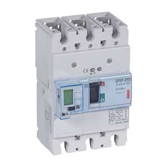 Disjoncteur électronique avec unité de mesure DPX³250 Icu 36kA 400V~ - 3P - 100A|Legrand-LEG420435