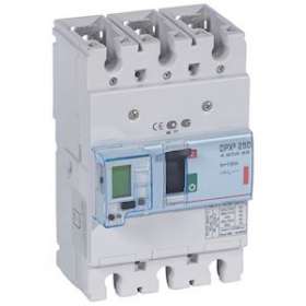Disjoncteur électronique avec unité de mesure DPX³250 Icu 36kA 400V~ - 3P - 100A|Legrand-LEG420435