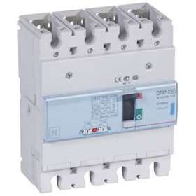 Disjoncteur magnétothermique DPX³250 pouvoir de coupure 70kA 400V~ - 4P - 250A|Legrand-LEG420619