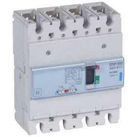 Disjoncteur magnétothermique DPX³250 pouvoir de coupure 70kA 400V~ - 4P - 160A|Legrand-LEG420617