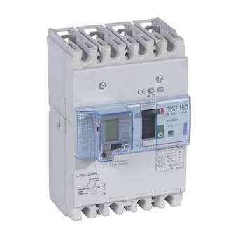 Disjoncteur magnétothermique différentiel DPX³160 Icu 50kA 400V~ - 4P - 80A|Legrand-LEG420154