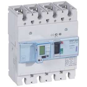 Disjoncteur électronique avec unité de mesure DPX³250 Icu 50kA 400V~ - 4P - 250A|Legrand-LEG420479