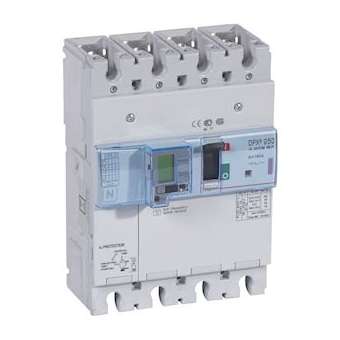 Disjoncteur électronique différentiel DPX³250 - 50kA 400V~ - 4P - 160A|Legrand-LEG420387