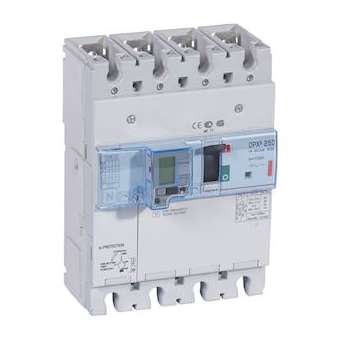 Disjoncteur magnétothermique différentiel DPX³250 Icu 36kA 400V~ - 4P - 100A|Legrand-LEG420255