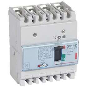 Disjoncteur magnétothermique DPX³160 pouvoir de coupure 36kA 400V~ - 4P - 25A|Legrand-LEG420091