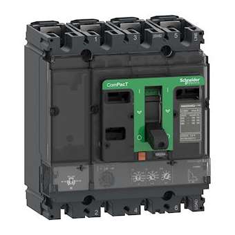 ComPacT NSX100B - disjoncteur - MicroLogic 2.2 100A - 4P4D - 25kA - fixe|Schneider Electric-SCHC10B42D100