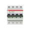Disjoncteur S204P 4P 50A Courbe C Raccordement à vis - 15KA (4Modules)