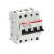 Disjoncteur S204P 4P 25A Courbe K Raccordement à vis - 25KA (4Modules)|ABB-ABB356490