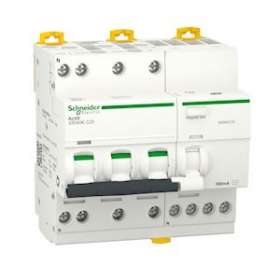 Acti9 iDD40K - disjoncteur différentiel - 3P+N C 25A 4500A/4,5A 300mA type AC|Schneider Electric-SCHA9DK5725