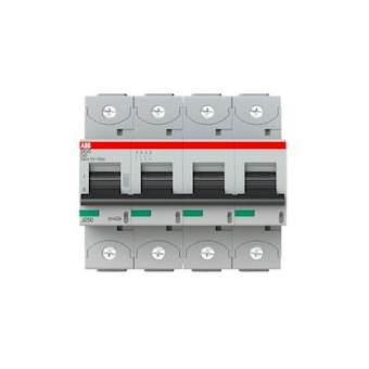 Disjoncteur S804S 4P 40A Courbe C Raccordement à vis - 50KA (6Modules)|ABB-ABB742442