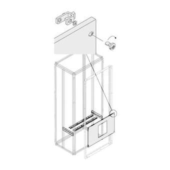 Kit Vert. E2.2 3/4P Debro Chariot Int. H600mm L600mm|ABB-ABBPVCE2450