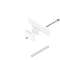 Axe filetées Inox L160mm (x10Pces)