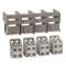 Compact NS - 4 bornes+cache-bornes - pour 4 câbles 240mm²