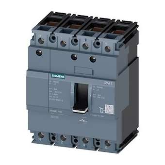 INTERRUPT.-SECTIONNEUR 3VA1 FS160 4 POLES SD100, IN125A SANS P|Siemens Industries et Infrastructures-SIE3VA1112-1AA46-0AA0