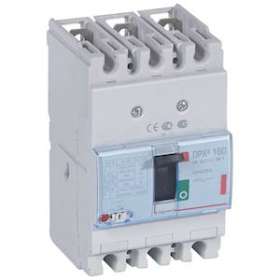 Disjoncteur magnétothermique DPX³160 pouvoir de coupure 36kA 400V~ - 3P - 25A|Legrand-LEG420081