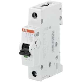 Disjoncteur S201M 1P 6A Courbe B Raccordement à vis - 15KA (1Module)|ABB-ABB354108
