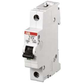 Disjoncteur S201P 1P 4A Courbe D Raccordement à vis - 25KA (1Module)|ABB-ABB356157