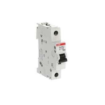 Disjoncteur S201P 1P 6A Courbe K Raccordement à vis - 25KA (1Module)|ABB-ABB356183