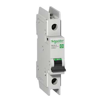 Multi9 C60 - disjoncteur - 1P - courbe C - 0,5A - 10kA - 277V - UL489|Schneider Electric-SCHM9F42170