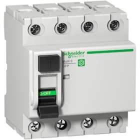 Multi9 - Interrupteur différentiel GFP - 4P - 63A 26mA - type Asi - 480Y/277V|Schneider Electric-SCHM9R81463