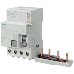 Bloc FI, 4 poles, type A, In: 40 A, 300 mA, Un AC: 400 V|Siemens Industries et Infrastructures-SIE5SM2643-6