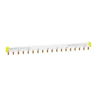 Acti9 iC60 - peigne de raccordement à dents - 2P - 100A - 18 modules de 18mm|Schneider Electric-SCHA9XPH218