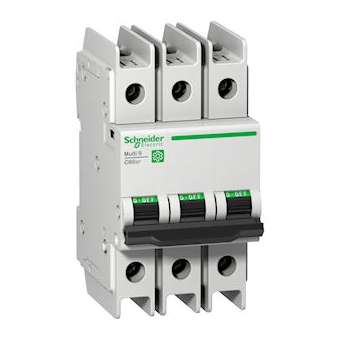 Multi9 C60 - disjoncteur - 3P - courbe D - 25A - 10kA - 480Y/277V - UL489|Schneider Electric-SCHM9F43325