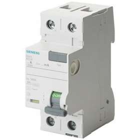 Inter.diff 2P, type A, In: 63 A, 100 mA, Un AC: 230 V, Neutre à|Siemens Industries et Infrastructures-SIE5SV3416-6KL