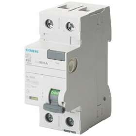 Inter.diff 2P, type A, In: 40 A, 300 mA, Un AC: 230 V|Siemens Industries et Infrastructures-SIE5SV3614-6