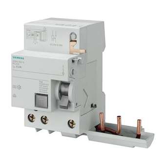 Bloc DIF-S,3x 6- 63A.300mA.A|Siemens Industries et Infrastructures-SIE5SM2635-8