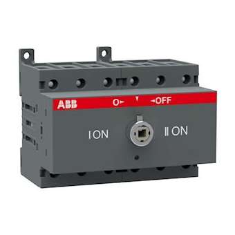 Inverseur Source Manuel 63A 3P'les montage Fond d'Armoire|ABB-ABB939297