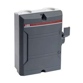 Coffret de Proximité 40A 2 p'les IP65 Gris|ABB-ABB999006