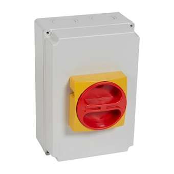 Interrupteur-sectionneur rotatif complet de proximité - tripolaire - 63A|Legrand-LEG022176